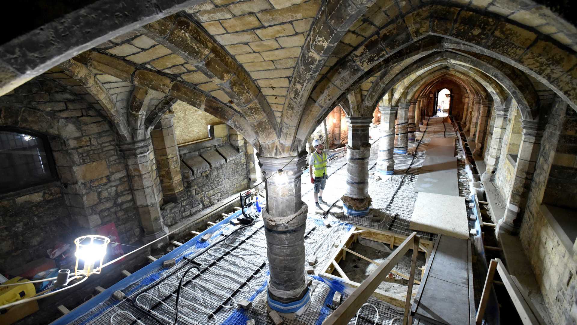 Greyfriars Being Restored