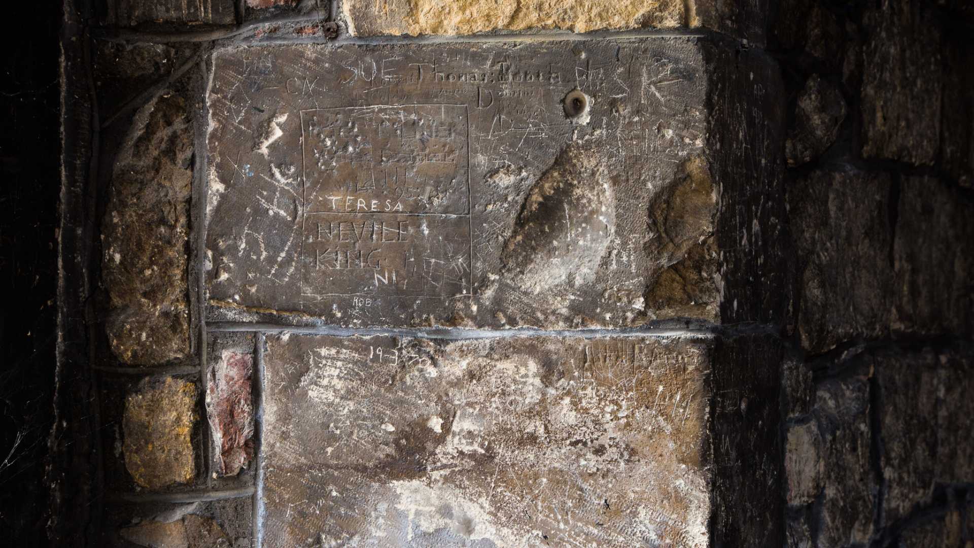 Greyfriars Drawings on Wall