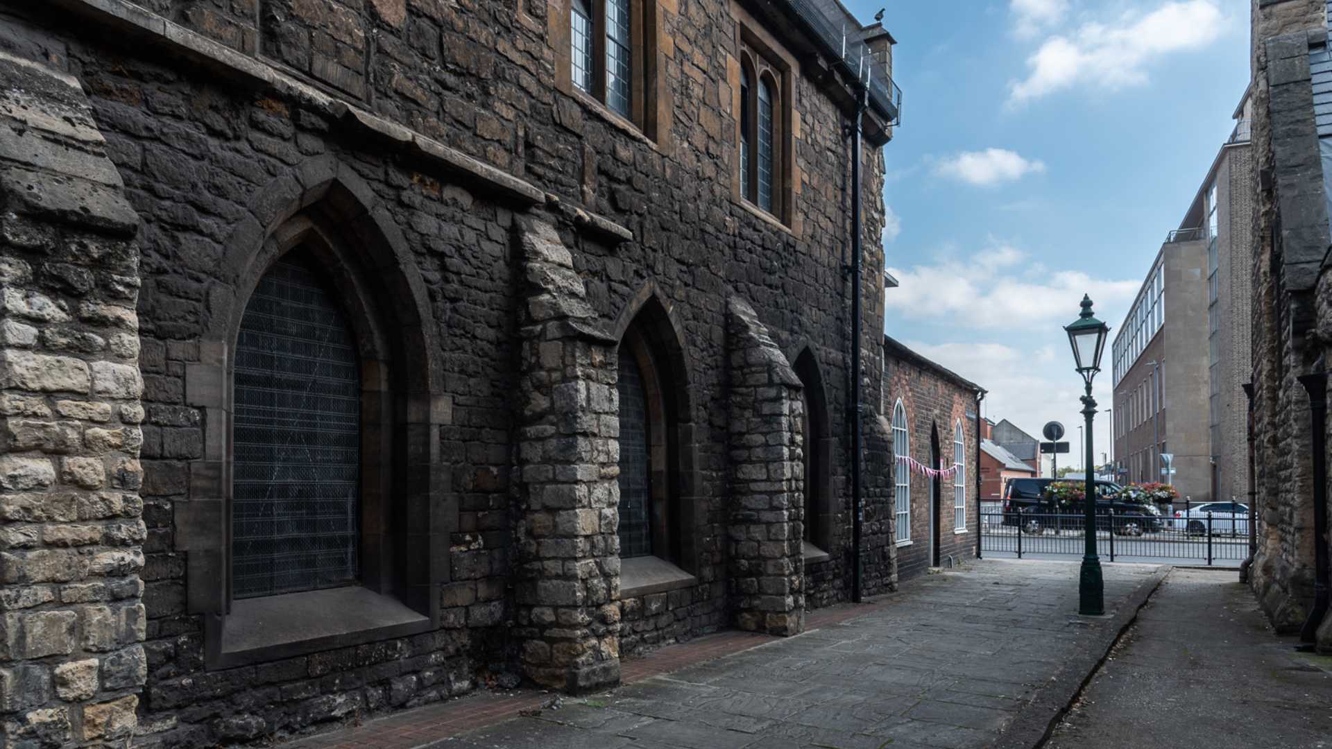 Outside Greyfriars