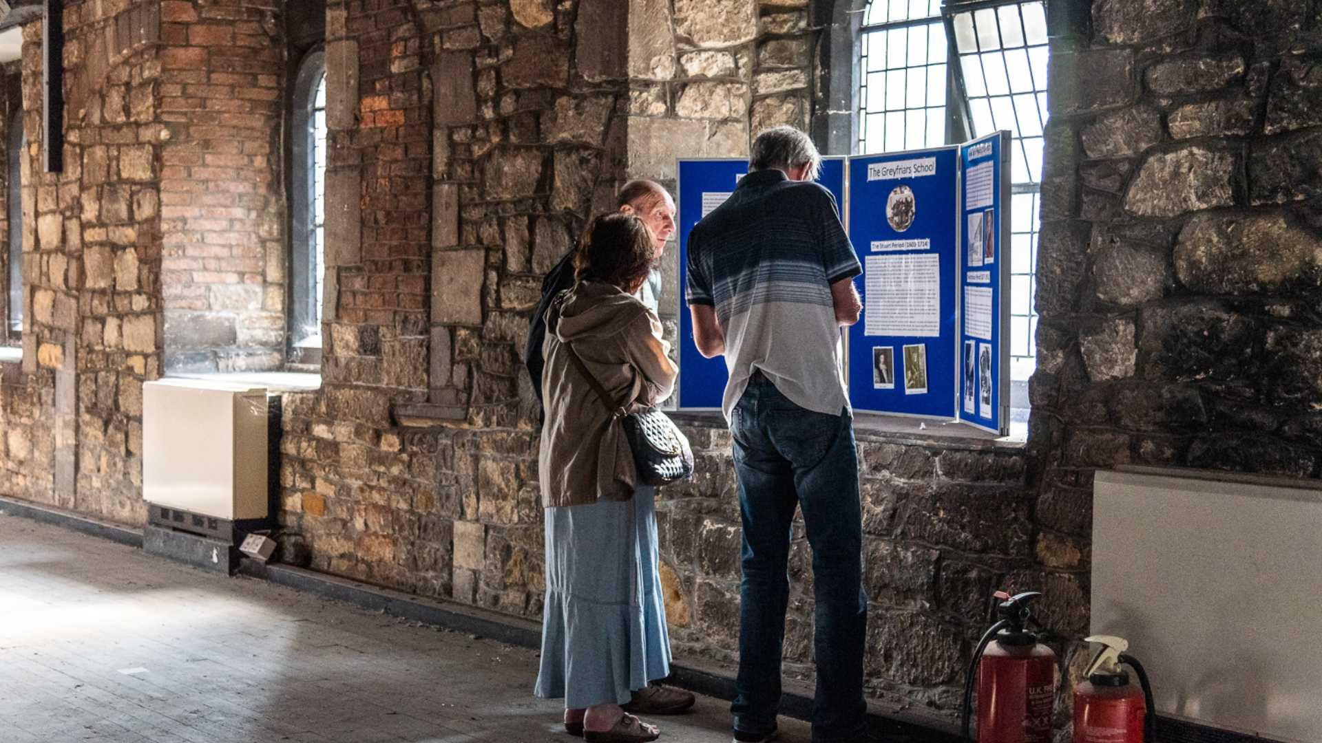 People Learning About Greyfriars People Learning About Greyfriars