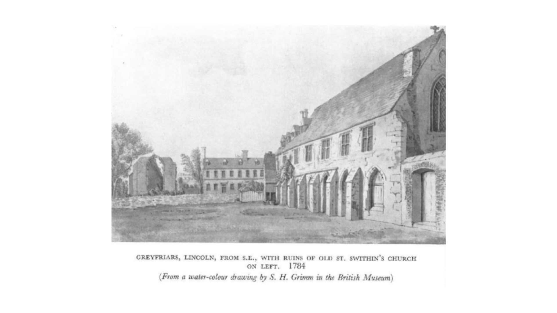 Greyfriars Lincoln 1784