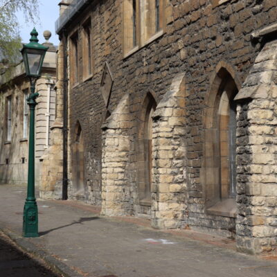 Photo of the outside of the Greyfriars building